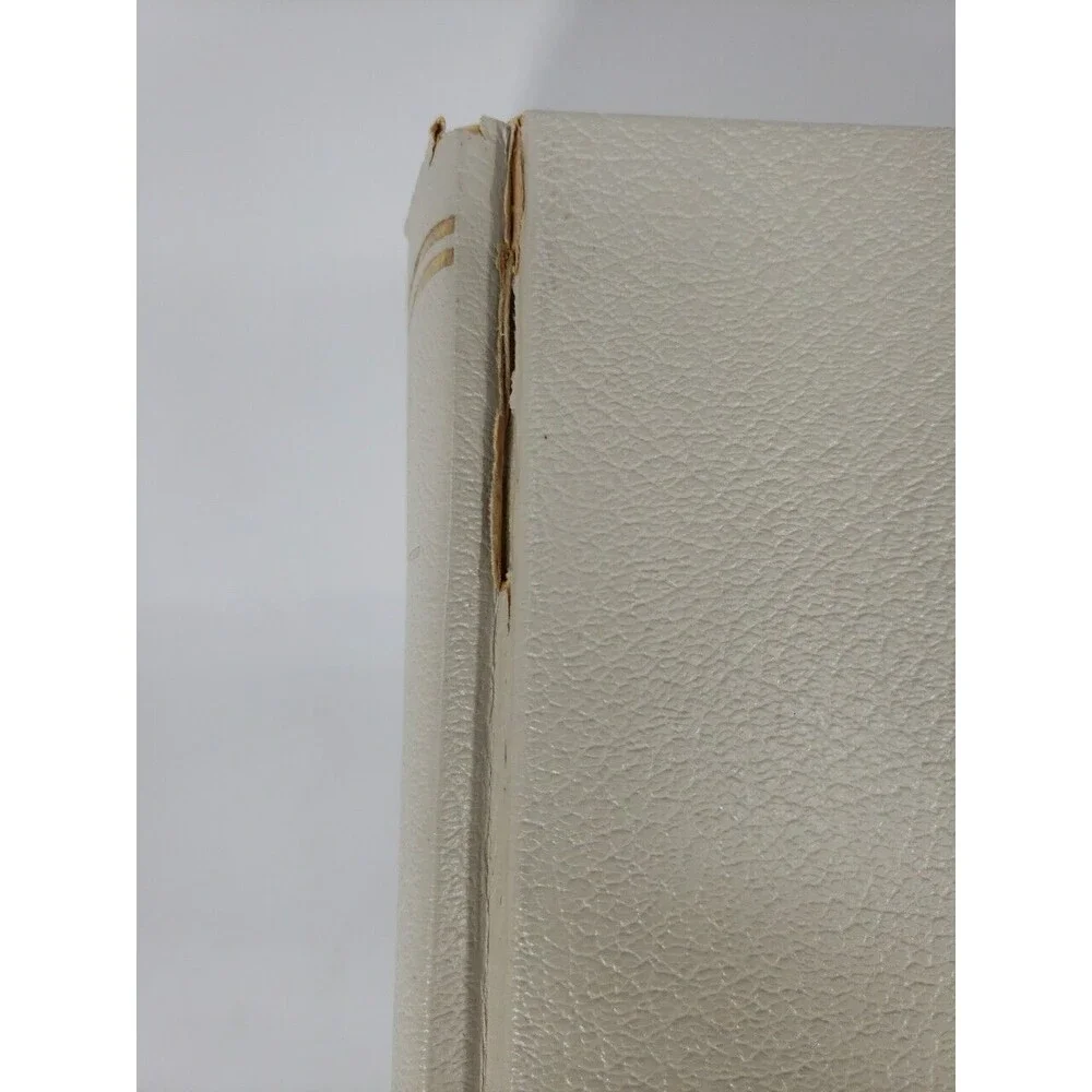 Holy Bible King James Version 1963 KJV Padded Cover VTG Gold Edge Good Council